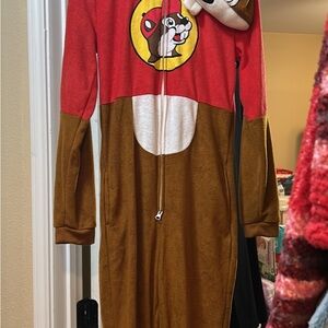 Red and Brown Chipmunk Onesie